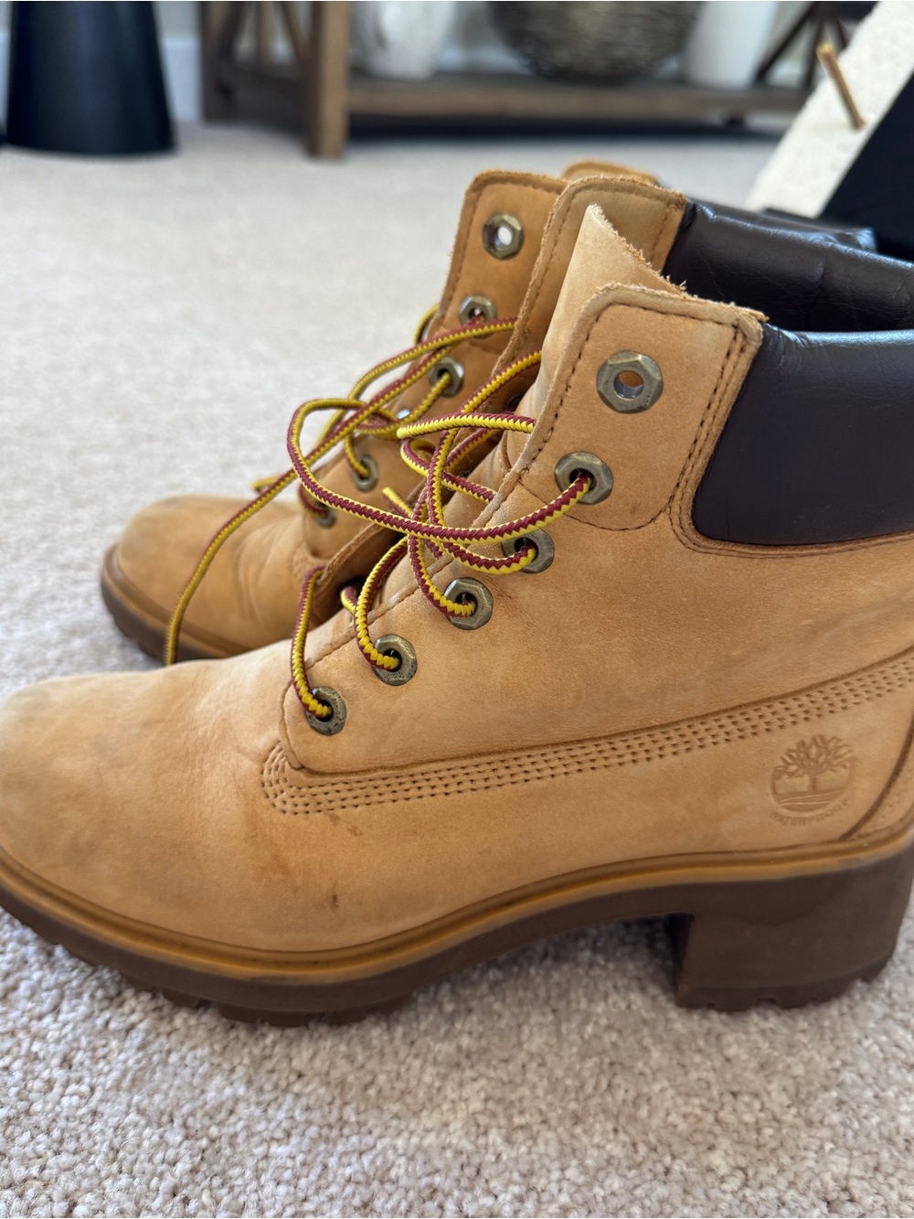 TIMBERLAND TREE Women's Kinsley 6 Inch Waterproof , Wheat Boots